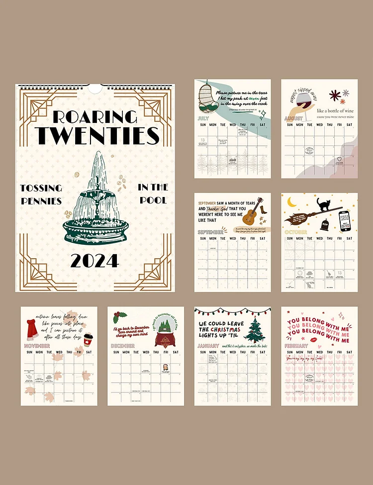 Roaring Twenties Calendar