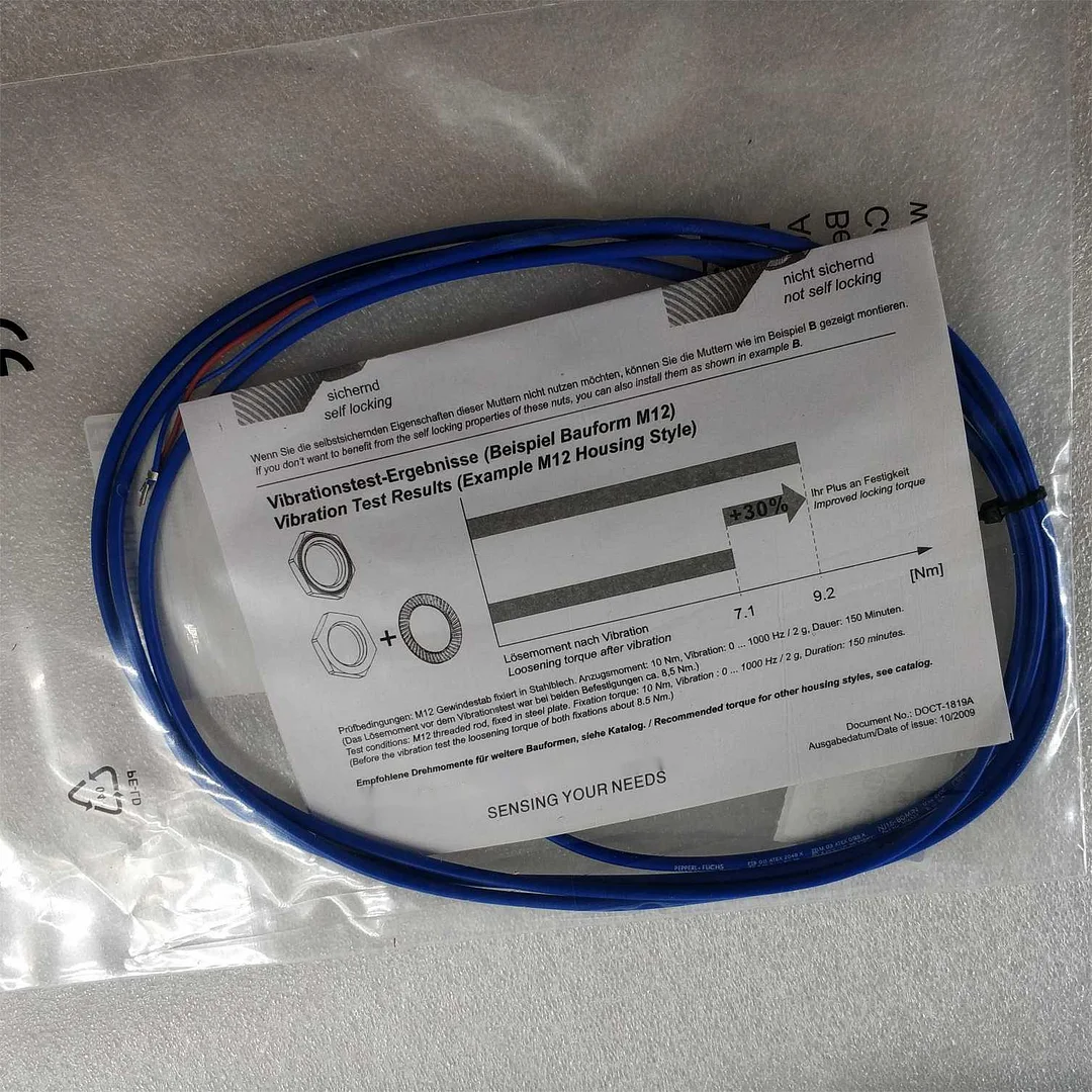 NJ1.5-8GM-N-V1 Proximity Switch - Industrial Sensor Switch Replacement