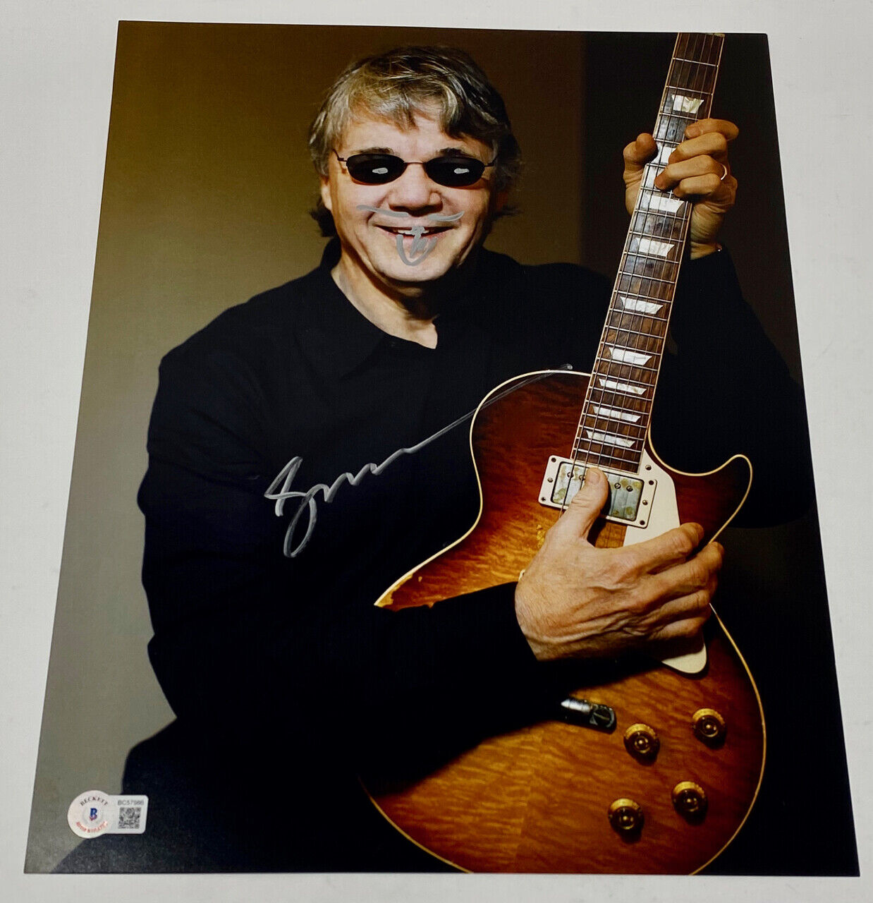 Steve Miller Signed Autographed 11x14 Photo Poster painting Band With Sketch Drawing Beckett COA