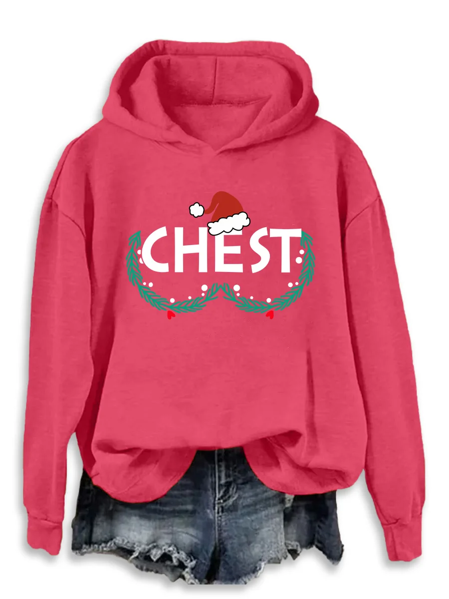 Chest Nuts Christmas Hoodie