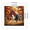 Horse Farm-11CT Stamped Cross Stitch 50*50cm/19.69*19.69in tapestrymarket