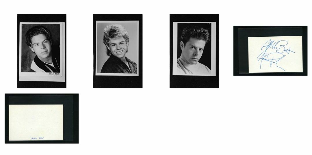 Adam Rich - Signed Autograph and Headshot Photo Poster painting set - Eight is Enough