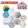 2Pcs Butterfly DIY Diamond Painting Key Holder for Adults Beginners Gifts