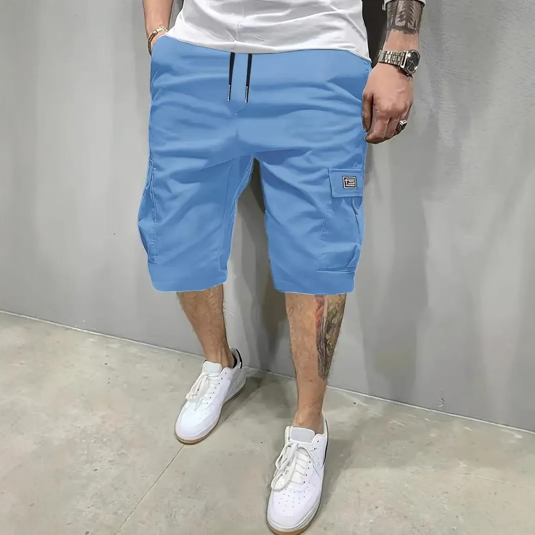 Blue StreetFlex cargo shorts