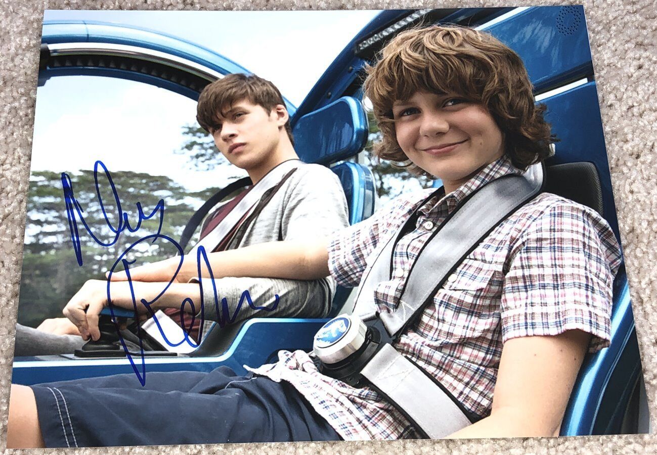 NICK ROBINSON JURASSIC WORLD SIGNED AUTOGRAPH 8x10 Photo Poster painting B w/EXACT PROOF