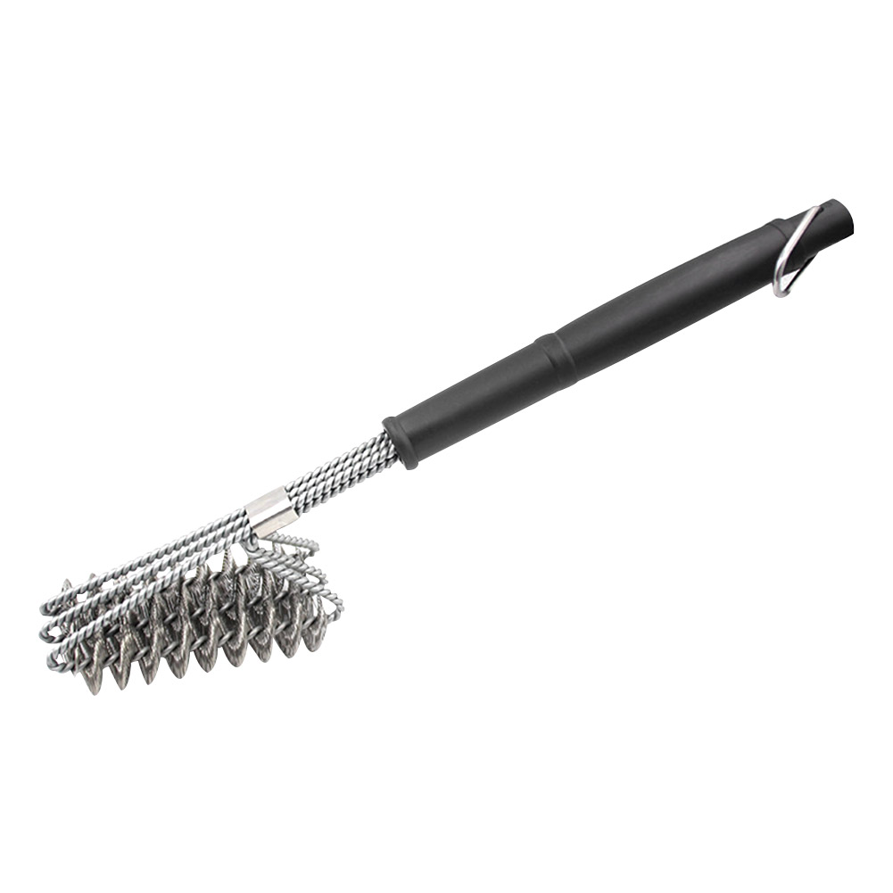 

3-Head Spring BBQ Brush Stainless Steel Wire Barbeque Grill Cleaning Brush, 501 Original