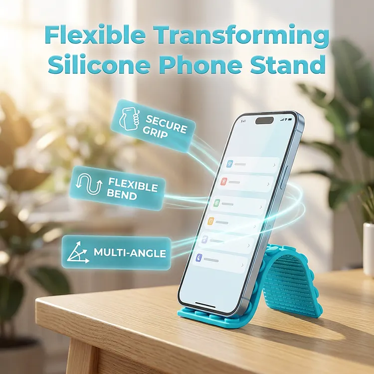 ❄️Zomerfresh 50% Korting!📱Siliconen Telefoonstandaard met Zuignappen &ndash; Opvouwbaar, Wasbaar & Handsfree Kijken Overal