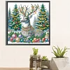 Christmas Elk - Diamond Painting - Full Round Drill (Canvas|30*30cm)