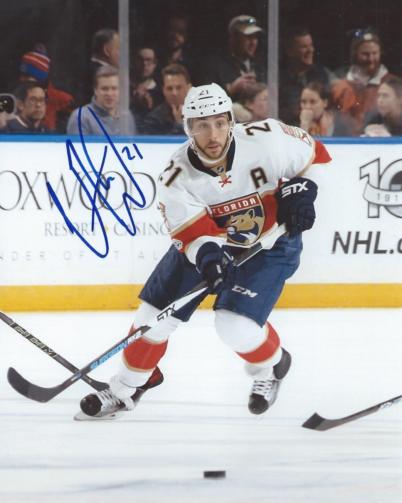 Vincent Trocheck Signed 8x10 Photo Poster painting Florida Panthers Autographed COA B