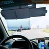 Polarized Sun Visor with Zipper Slider Car Sun Visor Extension for Safe Driving