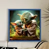 Yoda Star Wars-11CT Stamped Cross Stitch 40*40cm