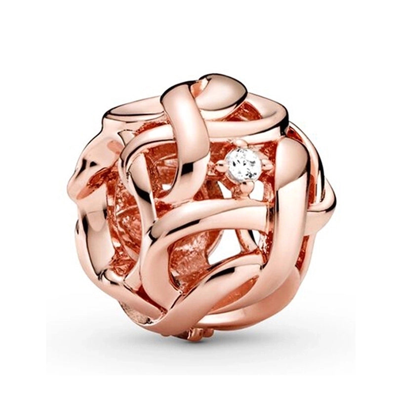 10 Pieces Cartoon Style Geometric Animal Metal Plating Inlay Rhinestones Jewelry Accessories