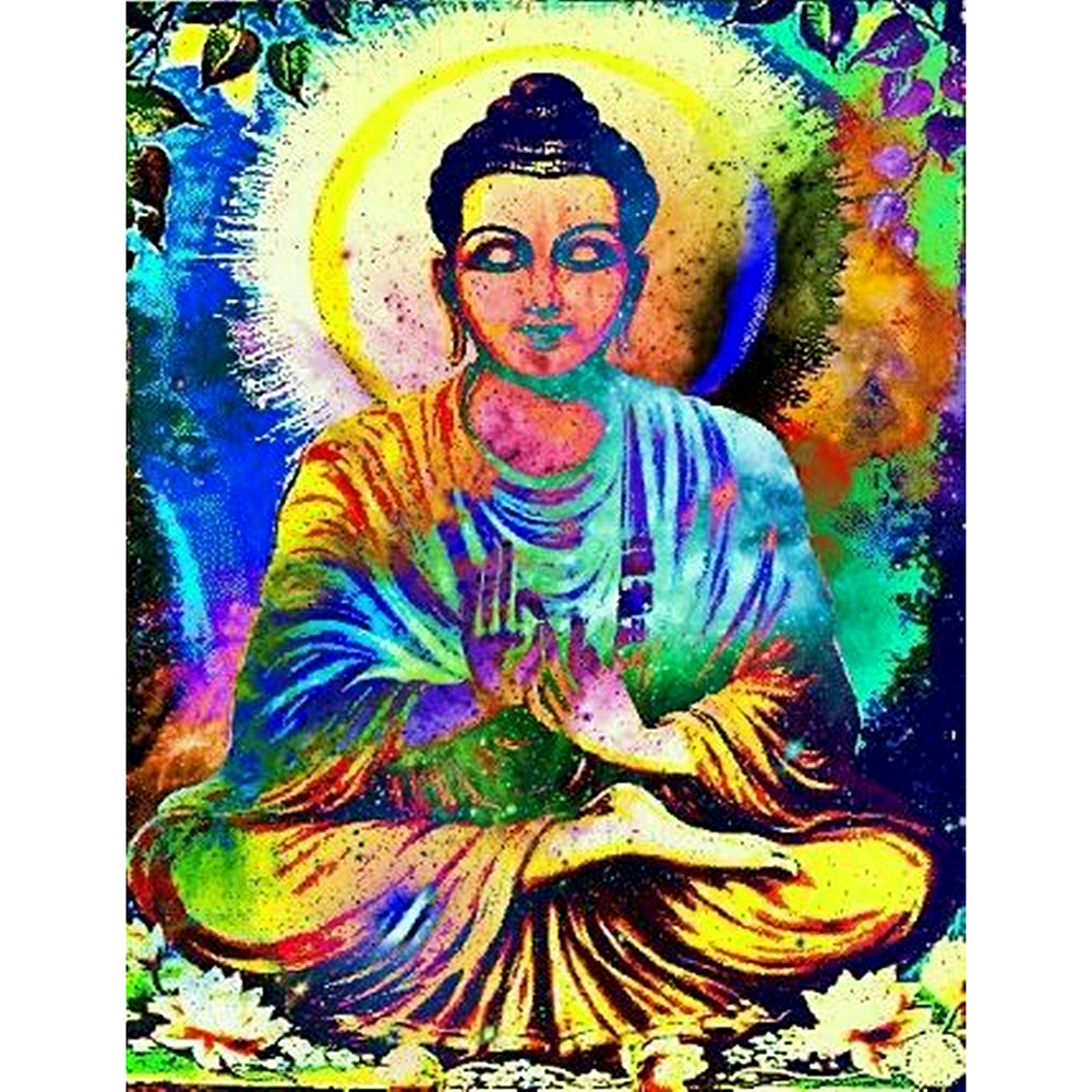

40*50CM - Round Drill Diamond Painting - Buddha, 501 Original