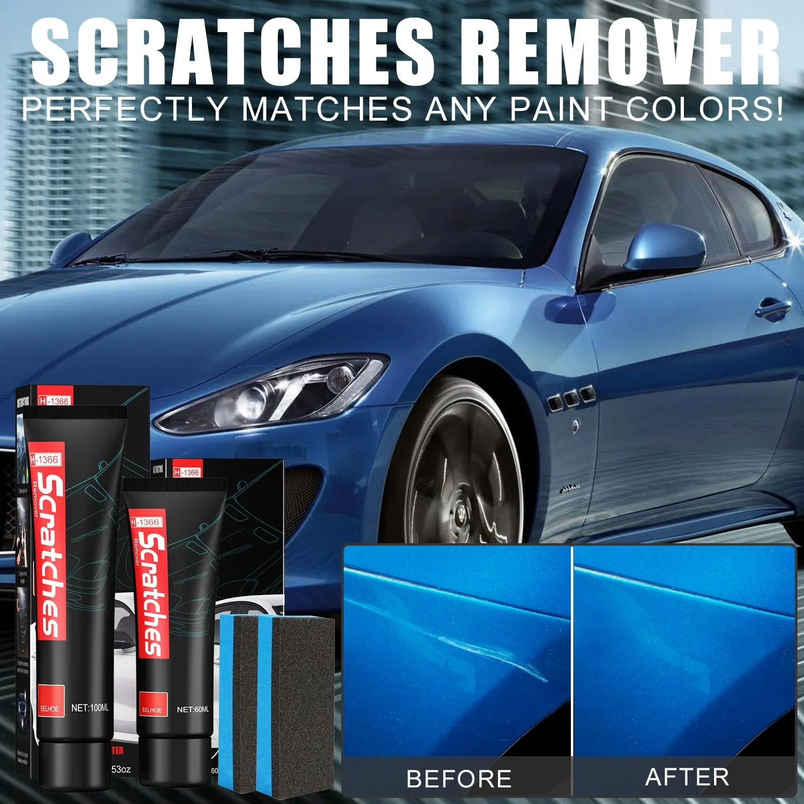 Kit Scratch Out 🔥💕Premium Car Scratch Removal Kit