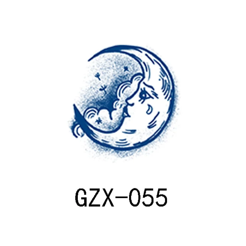 Herbal Semi-Permanent Tattoo Sticker Net Red Tattoo Sticker Waterproof Sweat Lasting Herbal Tattoo Sticker