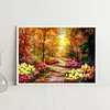 Autumn Forest-Stamped Cross Stitch 11CT 50*40cm