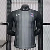 2025/2026 Player Version Psg Paris Saint-Germain Goalkeeper Black Football Shirt 1:1 Thai Quality