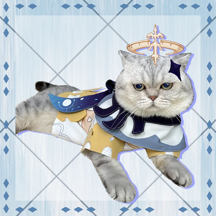 Genshin Impact Paimon Cat Cosplay Costume Halloween Christmas Gift weebmemes