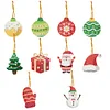 10PCS DIY Diamond Art Ornaments Special Shape (Xmas Element)