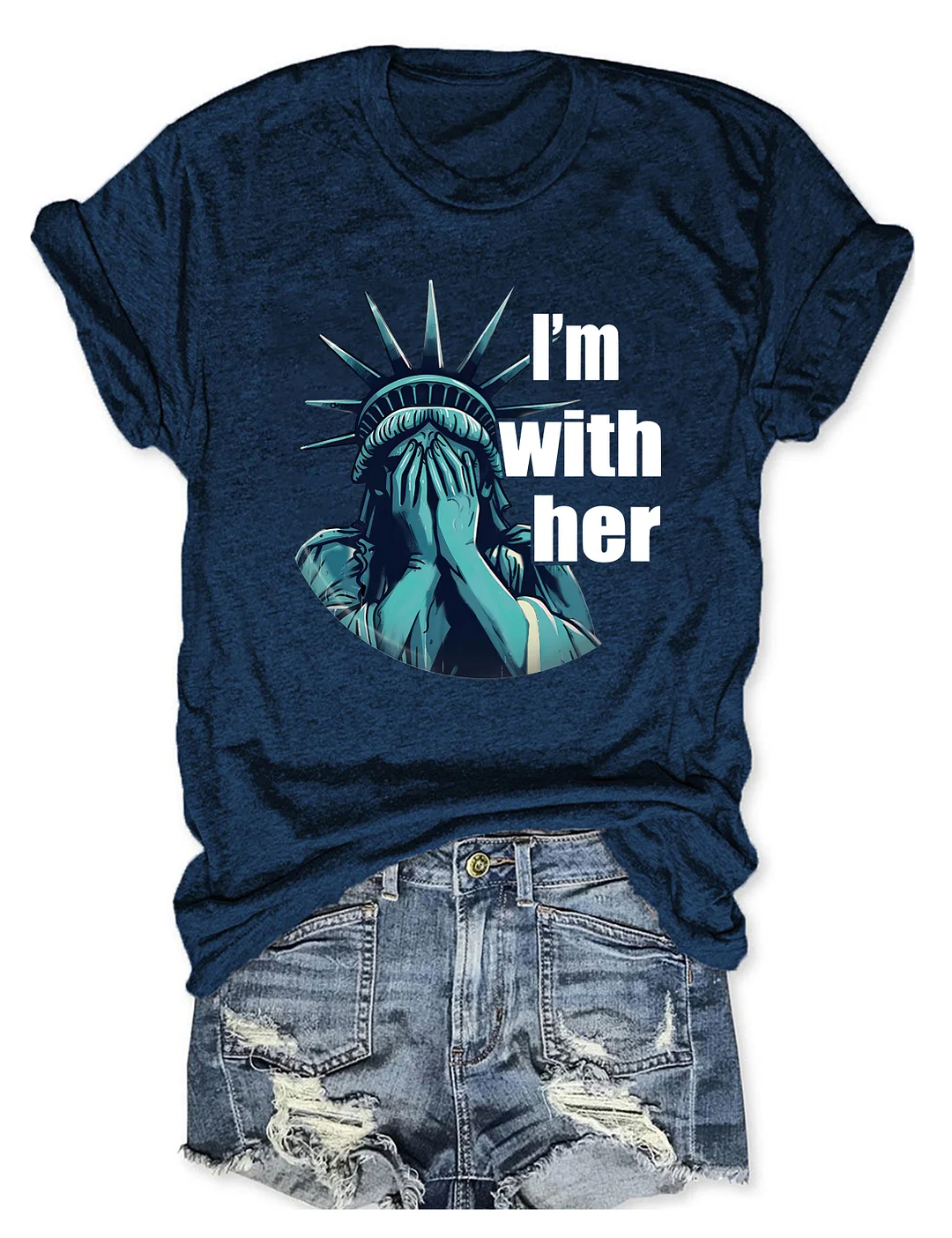 I'm With Her Sarcastic T-shirt