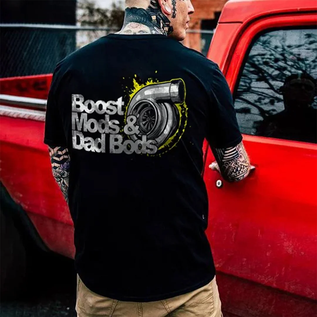Boost Mods & Dad Bods Print Men's T-shirt