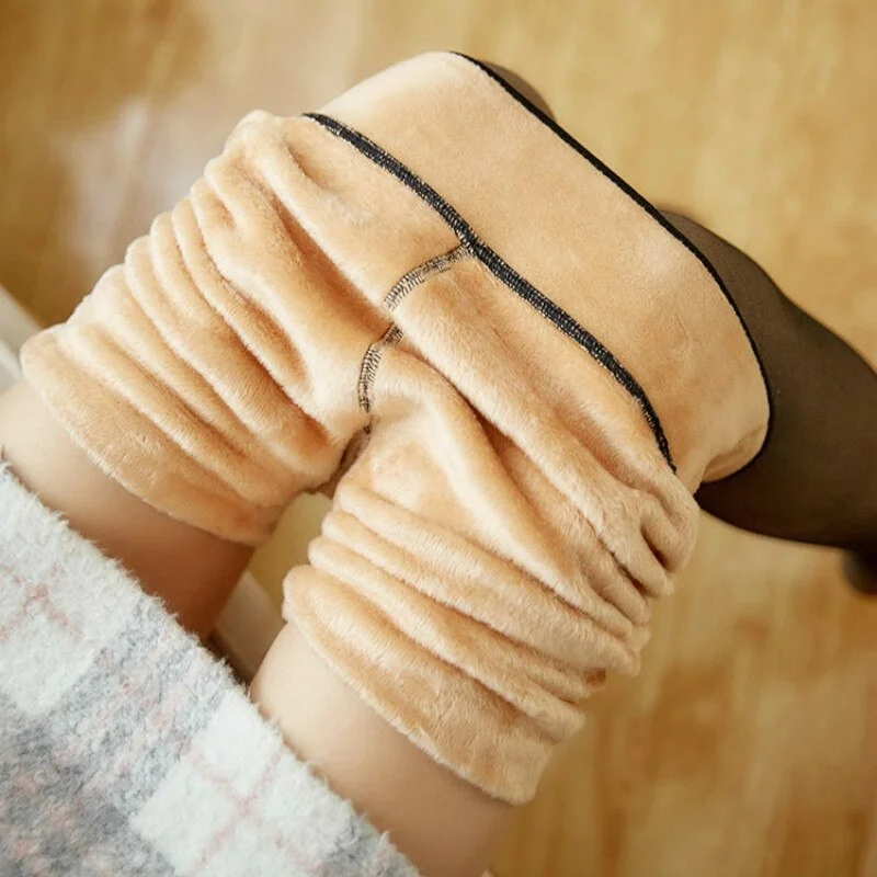 Winter Warm Leggings Women Slim High Waist Leggings Winter Velvet Thick Leggings Pants