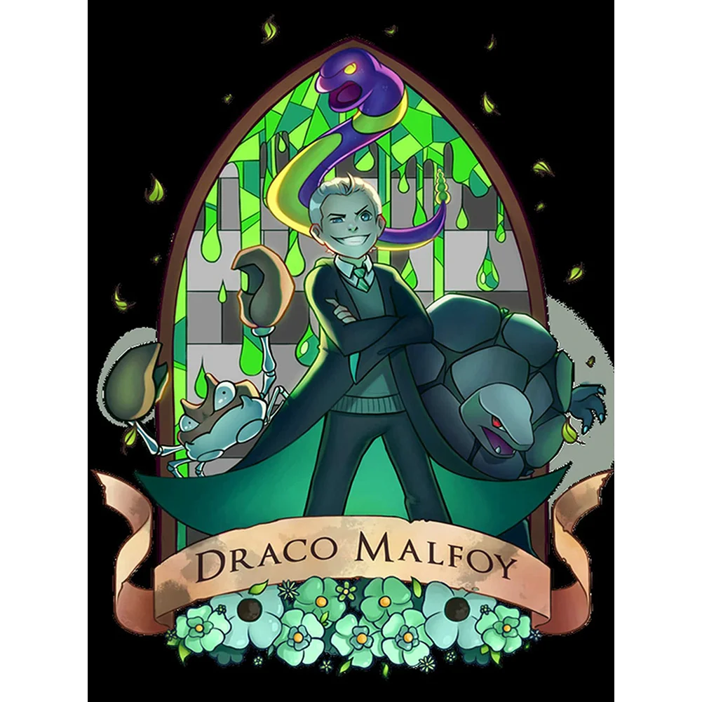 11CT Full Stamped Cross Stitch - Harry Potter(Canvas|50*65CM)