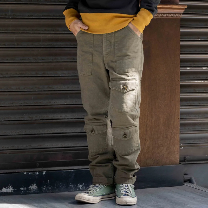 Vintage Multi-Pocket Hunting Work Pants
