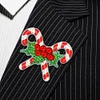 5pcs DIY Diamond Painting Handwork Christmas Brooch Kit