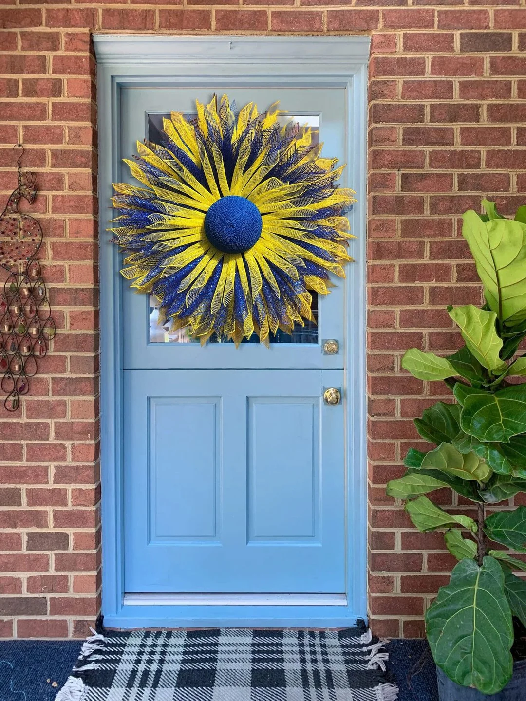 💙💛🌻Donation Wreath🌻