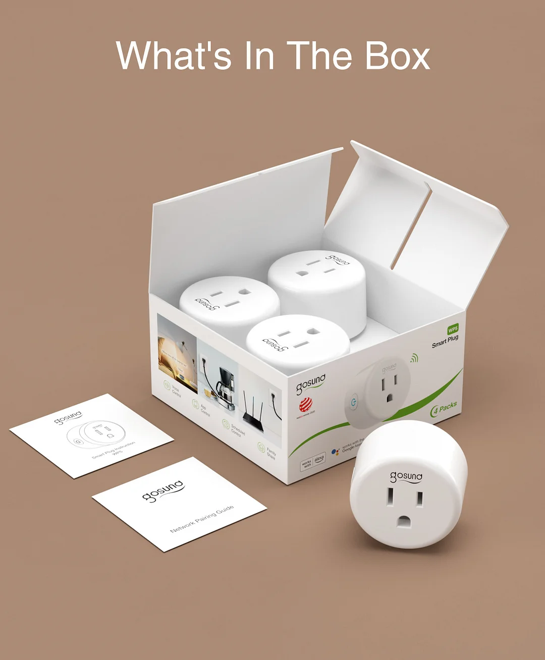Enchufe Toma Inteligente Smart 10a Alexa Google Pack X 2