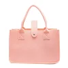 Colorful Felt Shopping Handbag Plain Color Gift Bag