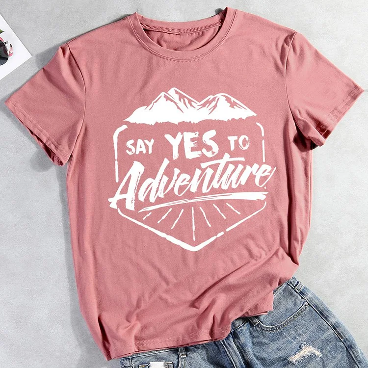 PSL Say yes to adventure Hiking Tees -011671