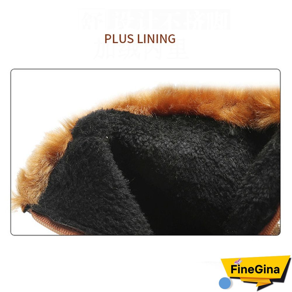 Fashion Women's Platform Boots Autumn and Winter Warm Snow Boots Women's Casual High-heeled Ankle Boots