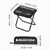 Outdoor Folding Stool 600D Oxford Cloth Portable Outdoor Chair for Backpacking