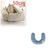2 In 1 Dog And Cat Bed Pet Winter Bed Round Plush Warm Bed House Soft Long Plush Pets Bed Pet Products