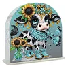 Diamond Painting Acrylic Cow Napkin Holder Set Home Decor