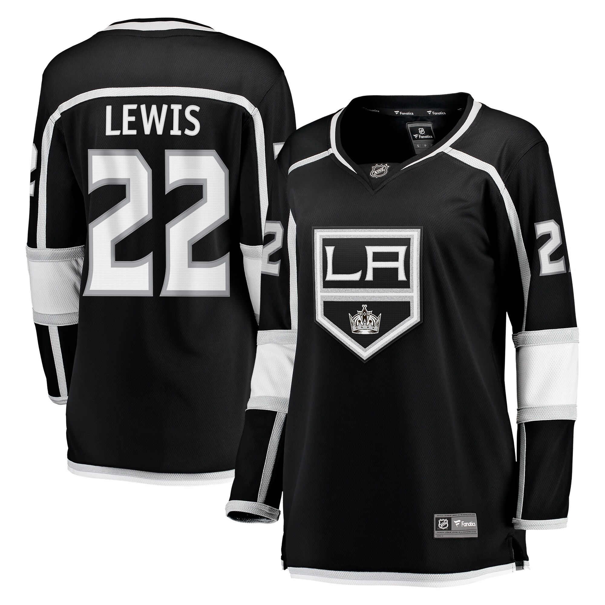 Trevor Lewis Los Angeles Kings Fanatics Women&rsquo;s Home Breakaway   Jersey &ndash; Black mysite