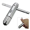 Adjustable M3-M8 Metric T-Handle Ratchet Tap Reamer Hand Manual Holder Wrench