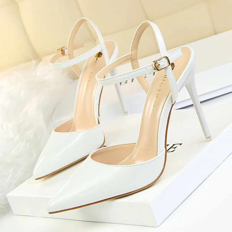 86-1Elegant and pointy women's fashion shoes-Bigtree shoes