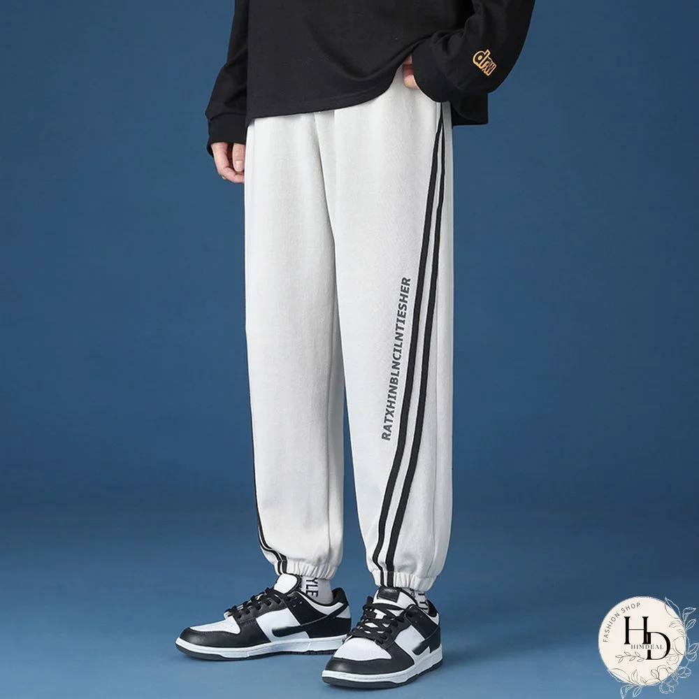 Fashion Print Letter Casual Sweatpant