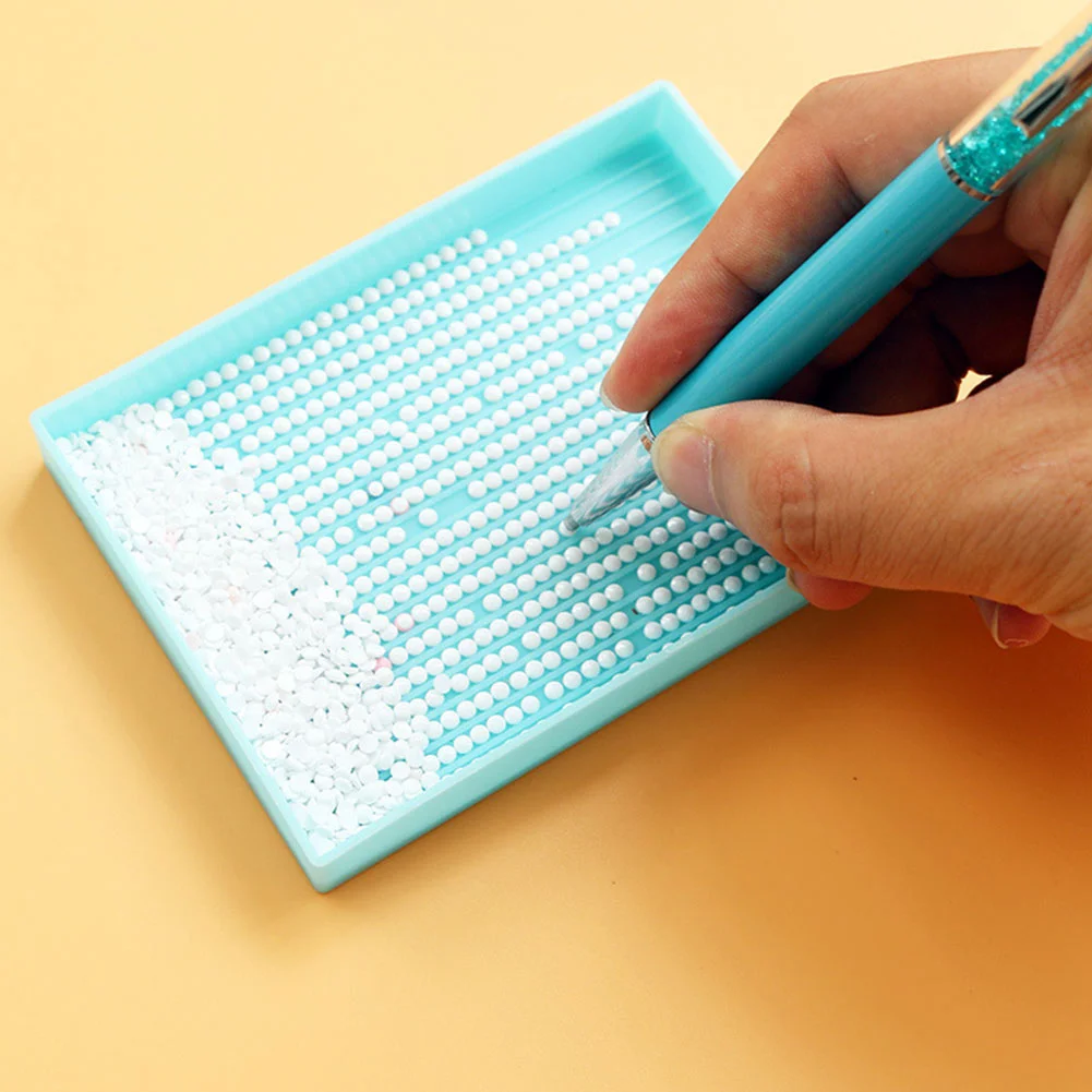 Diamond Drawing Point Drill Pen Square Round Dual-purpose Capacitor Stick Decor