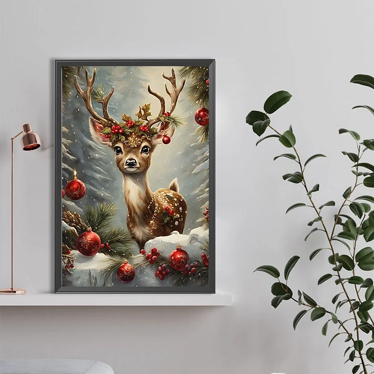 Diamond Painting - Full Round - Wasteland Deer