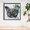 5D DIY Full Round Drill Diamond Painting Mechanical Butterfly Kit Decor 40x40cm