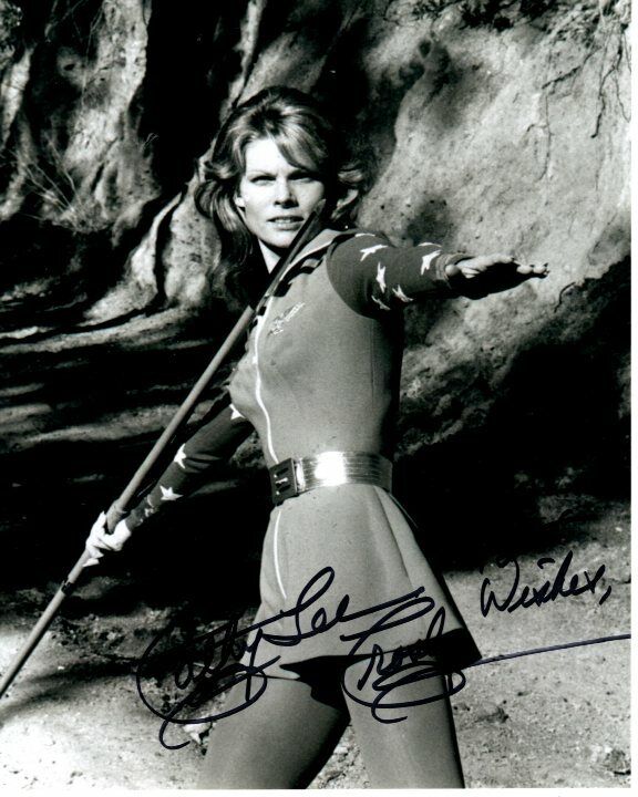 CATHY LEE CROSBY Autographed Signed WONDER WOMAN DIANA Photo Poster paintinggraph - To John