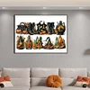 (70*50cm)Halloween - Full Round Drill Diamond Painting