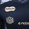 2025/2026 Player Version Santos Home New Ads Black Football Shirt 1:1 Thai Quality