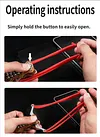 High-precision stainless steel flat slingshot