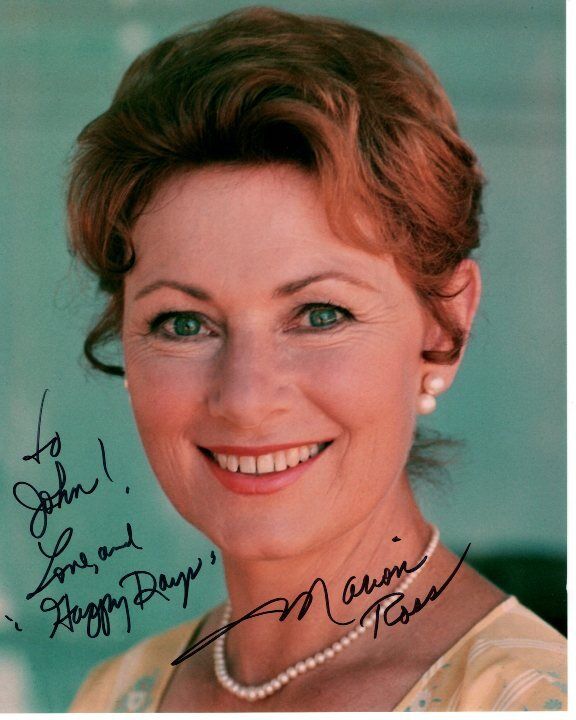 MARION ROSS Autographed Signed HAPPY DAYS MRS. CUNNINGHAM Photo Poster paintinggraph - To John