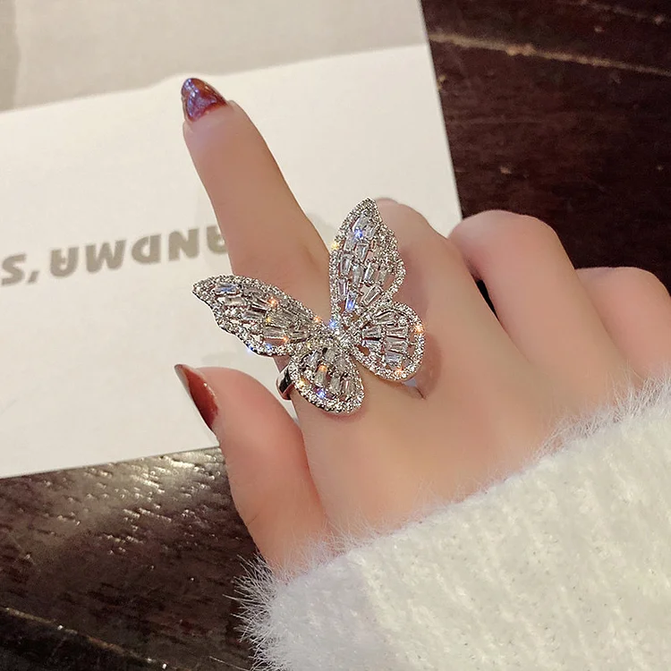 💐MOTHER'S DAY SALE🦋BUTTERFLY CUBIC ZIRCONIA JEWELRY